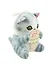 Брелок Kawaii Котик с мороженым (текстиль) (10 см) (12-0671-Z2) Bookvalno — 3035564 — 2
