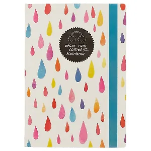 Блокнот «After rain comes the rainbow», 192 страницы, А5