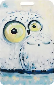Чехол для карточек Две белые совы