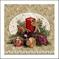 Салфетки Maki бум. сервиров. Украшение (SLGW005701) (33х33) (20шт) (3сл) (НГ)