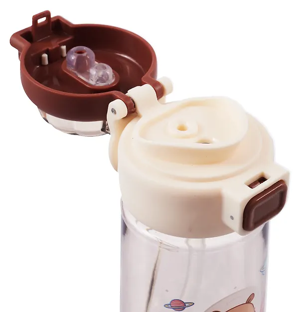 Бутылка Капибара-космонавт (пластик) (480мл) (12-7592-202510-STB-13) 3135643 — 4