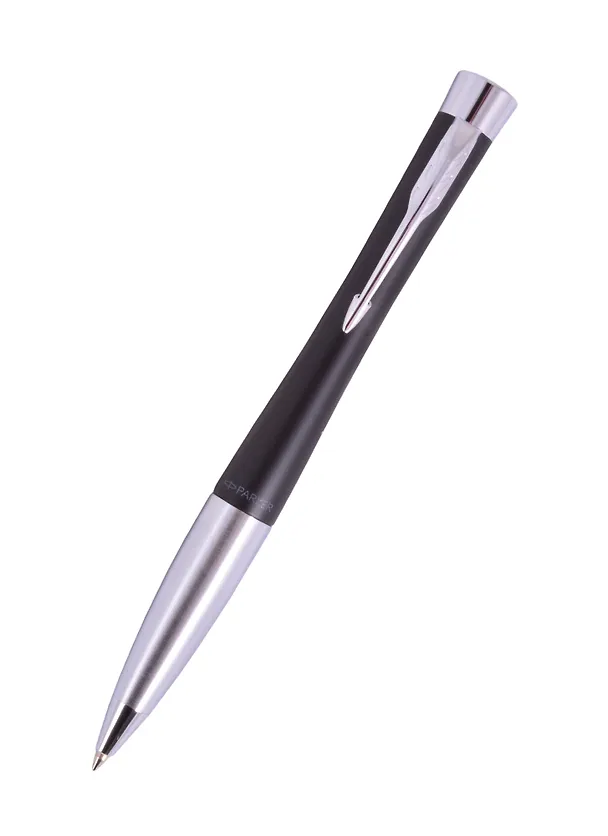 Ручка подарочная шариковая синяя, Urban Twist Black CT, Parker 260498 — 1