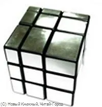 Головоломка Кубик с разными гранями серебрянный (000047)