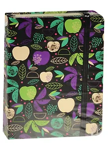 Записная книжка А6 96л кл. "Яблоки" 7БЦ, Kairui