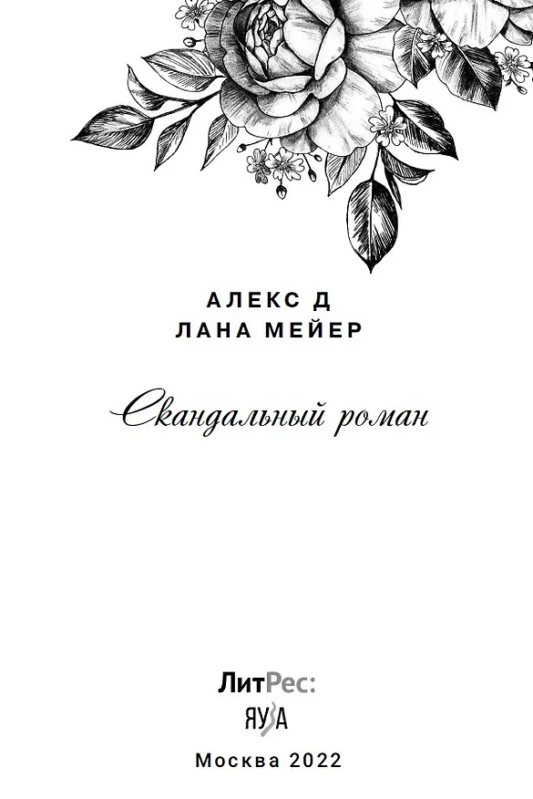 Книга Скандальный роман (Лана Мейер, Алекс Д.) — 3