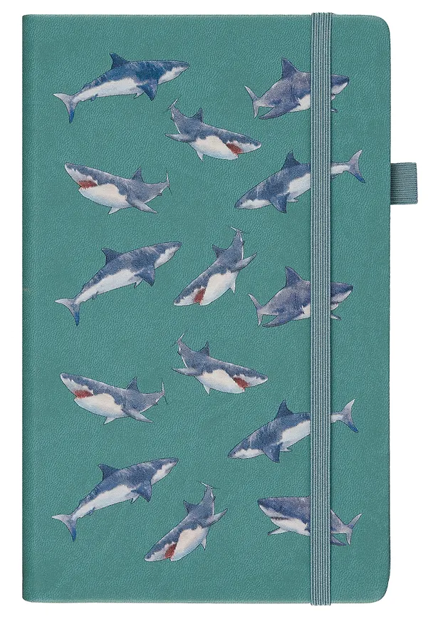 Книга для записей А5 120л кл. "IN JOY. №4" 7БЦ, иск.кожа, трафаретн.печать, тонир.форзац, скругл.углы, ляссе, резинка, петля д/ручки, карман на задн.форзаце 3018263 — 3