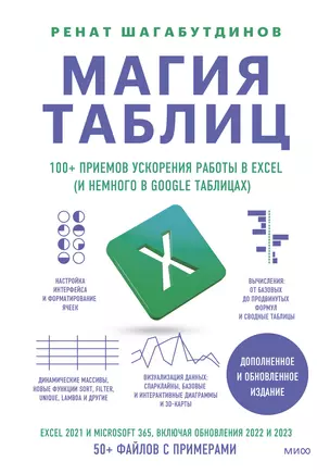 Магия таблиц. 100+ приемов ускорения работы в Excel (и немного в Google Таблицах) — 3036299 — 1