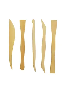 Стек деревянный 15,5см для работы с глиной и пластиком, в ассортименте