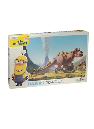Паззл Оригами 104эл 22*33см Серия Minions 01693 2473656