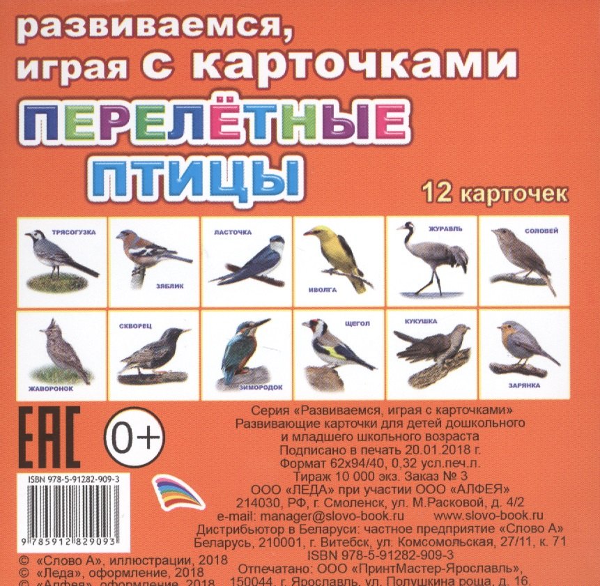 Перелетные птицы