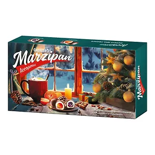 Конфеты Марципан, Ассорти (Мандарин, Глинтвейн), 126г 3065475