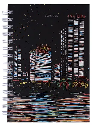 Тетрадь в клетку Listoff, "Графика. Ночной город", 80 листов 245623