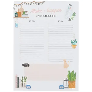 Планнер недат. 55л А5+ "Check list 1. №2" клеевое скрепление