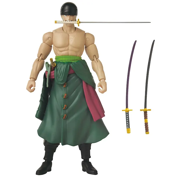 Экшн-фигурка Bandai  Ван Пис Зоро Трехмечевой стиль (17см) (67778) 3130684 — 9