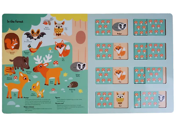 Книга Животные. Играем и учим английские слова () — 2