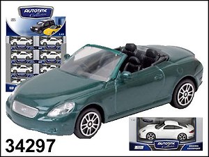 Машинка Lexus SC430 (1:43) (34297) (коробка)