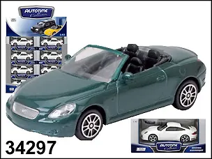 Машинка Lexus SC430 (1:43) (34297) (коробка) 2294628