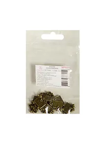 Подвески для изгот. бижутерии металл Метрика (MPR-006) (17х15мм) (10шт) (Рукоделие) (упаковка)