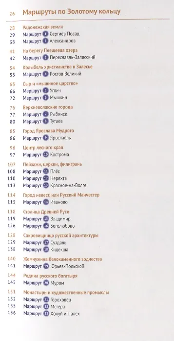 Книга Золотое кольцо. Маршруты и экскурсии. 23 маршрута. 19 карт (Илья Кочергин, Игорь Кочергин) — 3