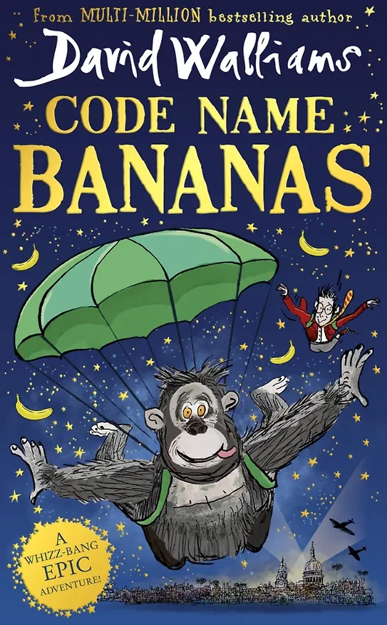 Книга Code Name Bananas (Дэвид Уолльямс) — 1