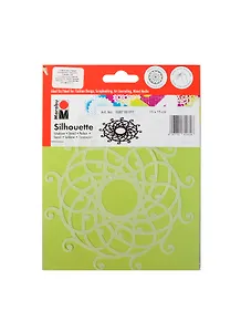 Трафарет-силуэт Marabu 011 Мандала (028700011) (15х15см)