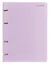 Тетрадь на кольцах в клетку Listoff, "Лавандовая тетрадь", 80 листов — 3040181 — 1