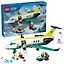 60465 Конструктор детский LEGO City Самолет скорой помощи, 403 деталей, возраст 6+ — 3165450 — 1