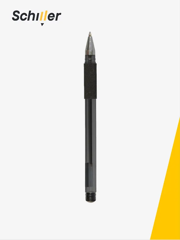 Шариковая ручка чёрная 0,5 мм, Peak, Schiller 2996964 — 2