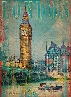 Паззл Clementoni HQ 500эл Патрик Рейд ОБрайен "Лондон" (дерев.) 37035 2346640