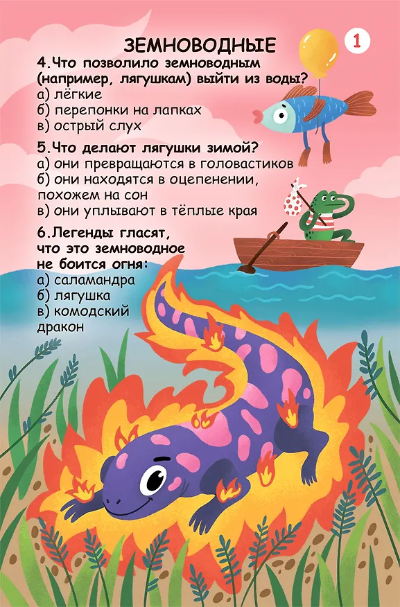 Книга Асборн - карточки. Вопросы и ответы о животном мире () — 4