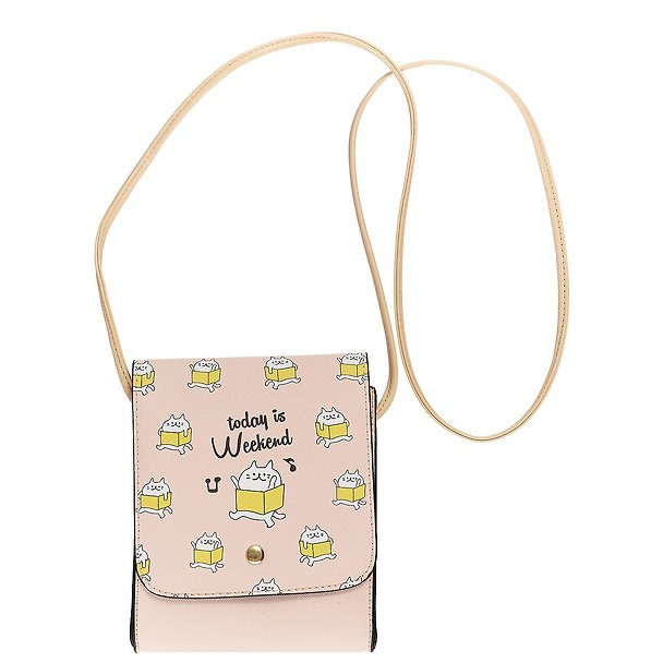 Сумка на кнопке Котик в коробке (PU) (17×15) (12-07248-6077-10) 2693674 — 1