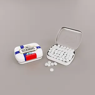 Конфеты SCANDIC без сахара со вкусом Арктическая мята, 14г 3123488