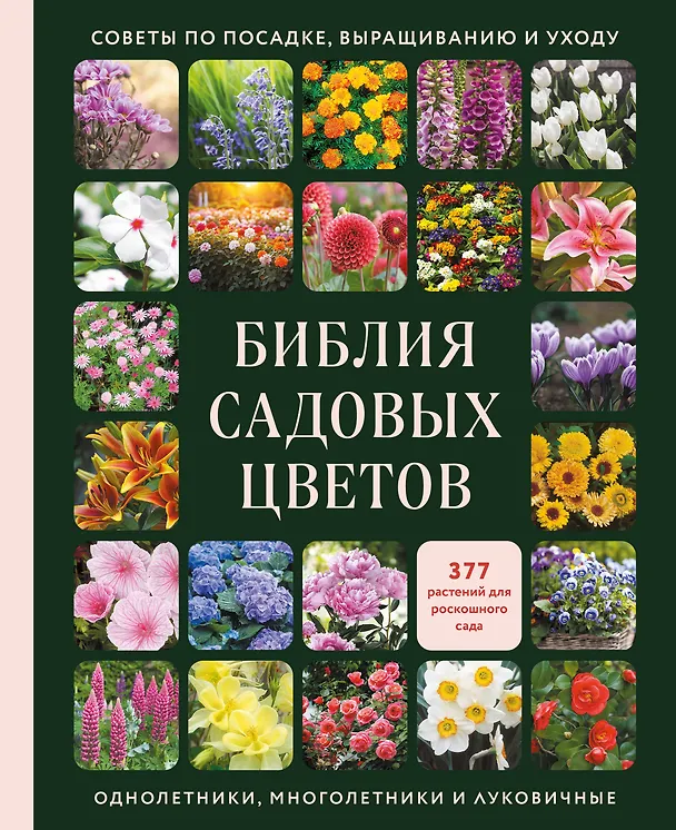 Книга Библия садовых цветов. Однолетники, многолетники и луковичные. Советы по посадке, выращиванию и уходу () — 1