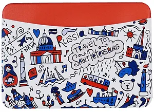 Чехол для карточек горизонтальный СПб Travel (ДКГ2018-24)