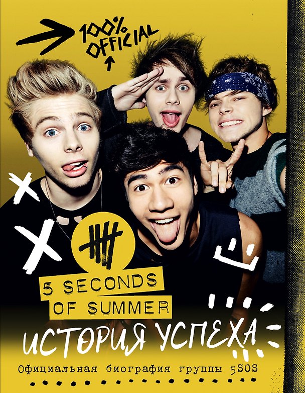 Книга 5 Seconds of Summer. История успеха (Люк Хеммингс) — 1