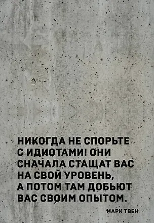 Блокнот. Никогда не спорьте с идиотами! (А5, твердая обложка, 64 л.) 3162154