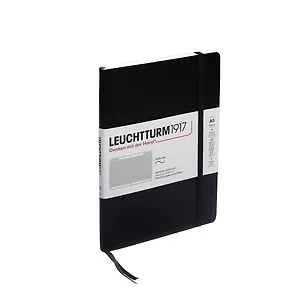 Книга для записей A5 61л кл. "Classic" мягк.обл., черный, Leuchtturm1917