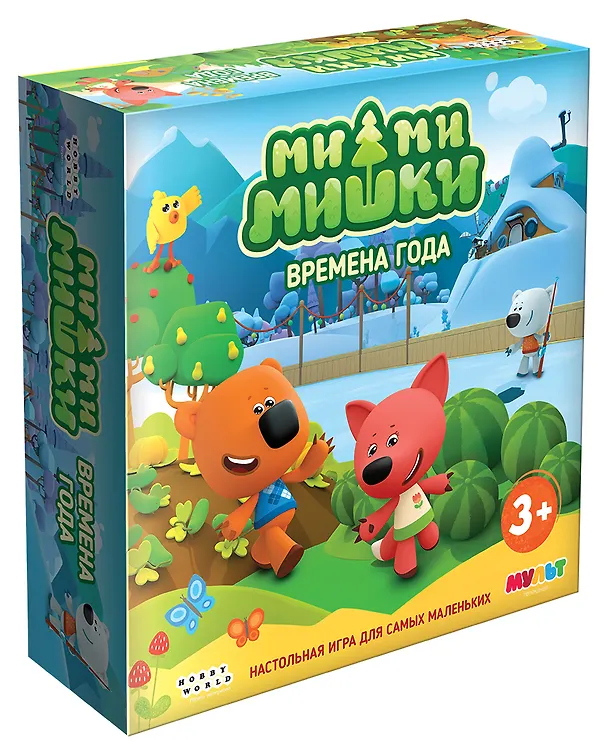 Настольная игра "Ми-ми-мишки. Времена года" 3018330 — 1