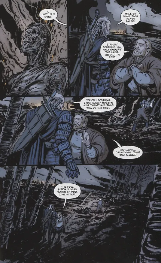 Книга The Witcher. Volume 6: Witchs Lament (Бартош Штыбор) — 5