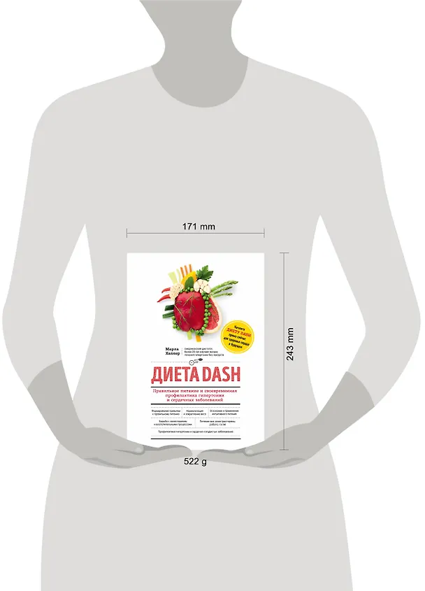 Книга Диета DASH. Правильное питание и своевременная профилактика гипертонии и сердечных заболеваний (Константин Банников, Марла Хеллер) — 5