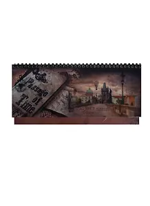 Планинг недат. 56л "Вокруг света. Увлекательное путешествие" 7БЦ, настольный, гл.лам, Listoff