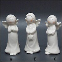 Фигурка декоративная "Ангел" 573103, H 10 см, 3 в. (Ремеко РС) 2332194 — 1