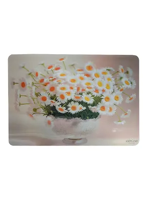 Салфетка сервировочная 3D (35х25) Букет ромашек (3D-24) 2434219