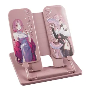 Подставка для книг "Manga" пластик, розовая, ErichKrause 