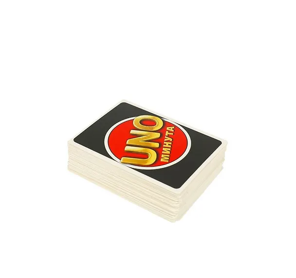 UNO-минута. Карточная игра UNO. 72 карты, 92х130х22 мм, Умные игры 3128637 — 2