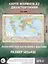 Политическая карта мира с флагами. Федеративное устройство России с флагами А2 (в новых границах) — 3005215 — 2