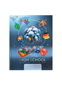 Дневник для ср. и ст.кл. "Школьные предметы" 7БЦ, мат. лам., Unnika