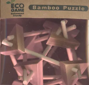 Головоломка из бамбука Triangulated (chi-0026) (коробка) 2366482