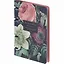Тетрадь 120л кл. "Flora", букет, на кольцах, мел.картон, скругл.углы — 3058566 — 2
