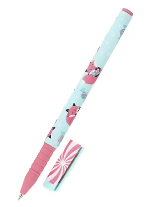 Ручка шариковая Bruno Visconti, FunWrite "Lollipop. Лисички", синяя 0,5 мм 2987775